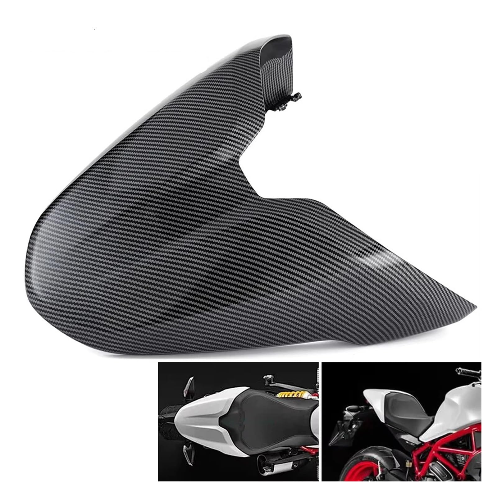 Motocicleta Cubierta Trasero carenado Cubierta del Asiento Trasero para Monster 797 (2017-2022) para 821 (2018-2022) para 1200 (2014-2022)