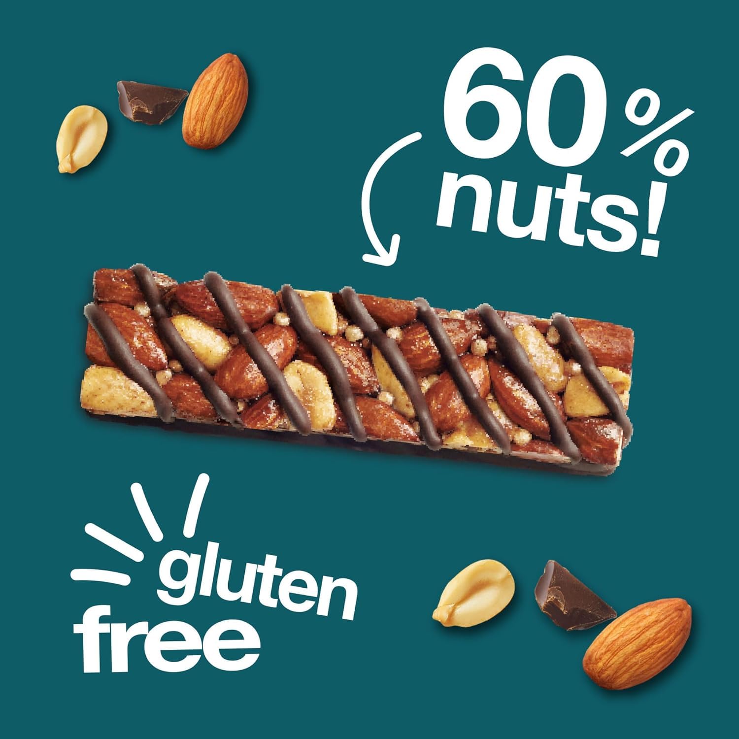 BE-KIND Dark Chocolate Nuts & SeaSalt 3Pack 10x3x30g I Schokoriegel I Nussriegel I Riegel I Glutenfrei