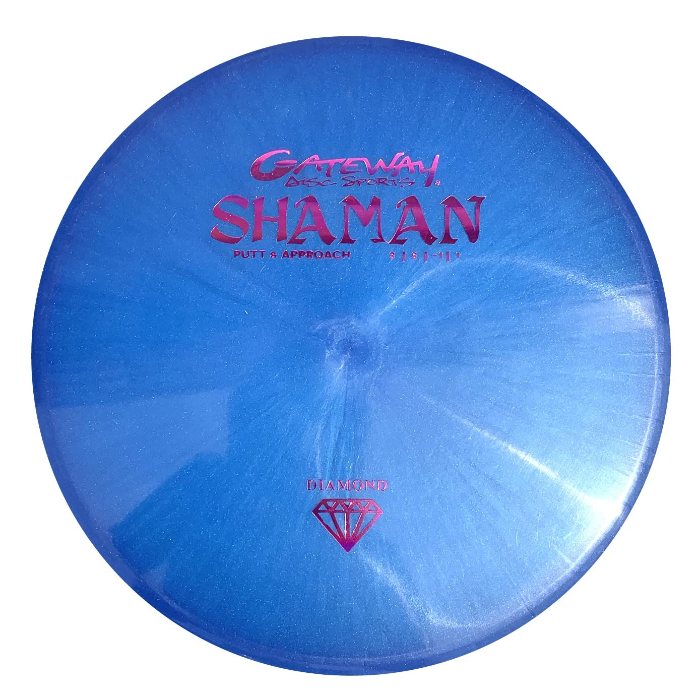 Gateway Disc Sports Diamond Shaman Putter Golf Disc [Colors May Vary] - 173-176g