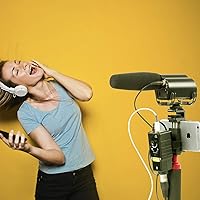 Vista 12 de Preamplificador de micrófono Lightning compatible con iPhone 11 X 8 7 6 Vlog, Saramonic 2 canales Lightning Mic XLR e interfaz de guitarra de 0.248