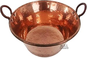 Cazo De Cobre para Carnitas - Large 24" Authentic Copper Pot