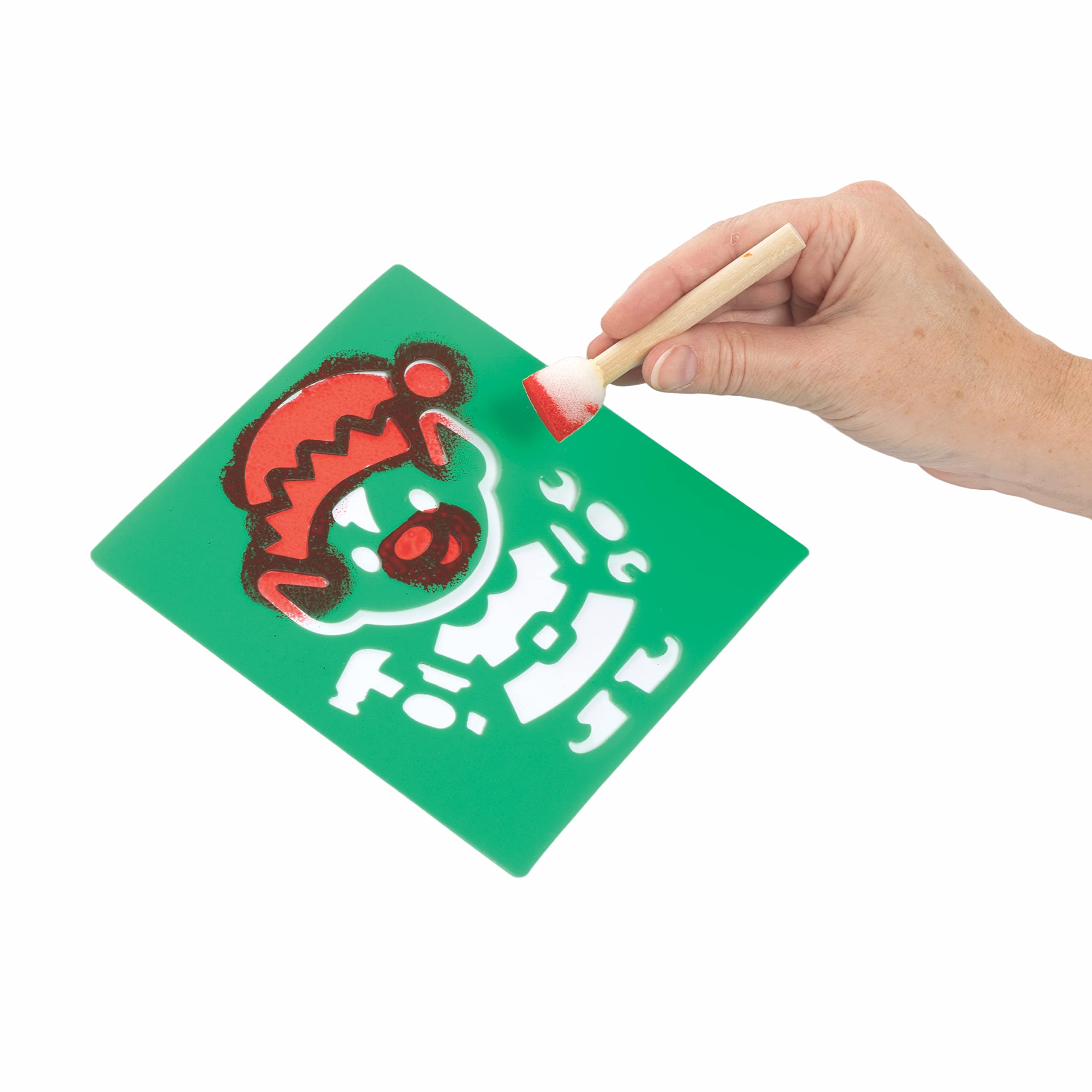 Baker Ross Pegatinas De Navidad - Paquete De 600, Pegatinas Para Niños, Multicolour, Vinilo, Animado, Ideal Para Proyectas De Arte Y Manualidades Para Niños, Ideal Para Hacer Tarjetas Y Scrapbooking