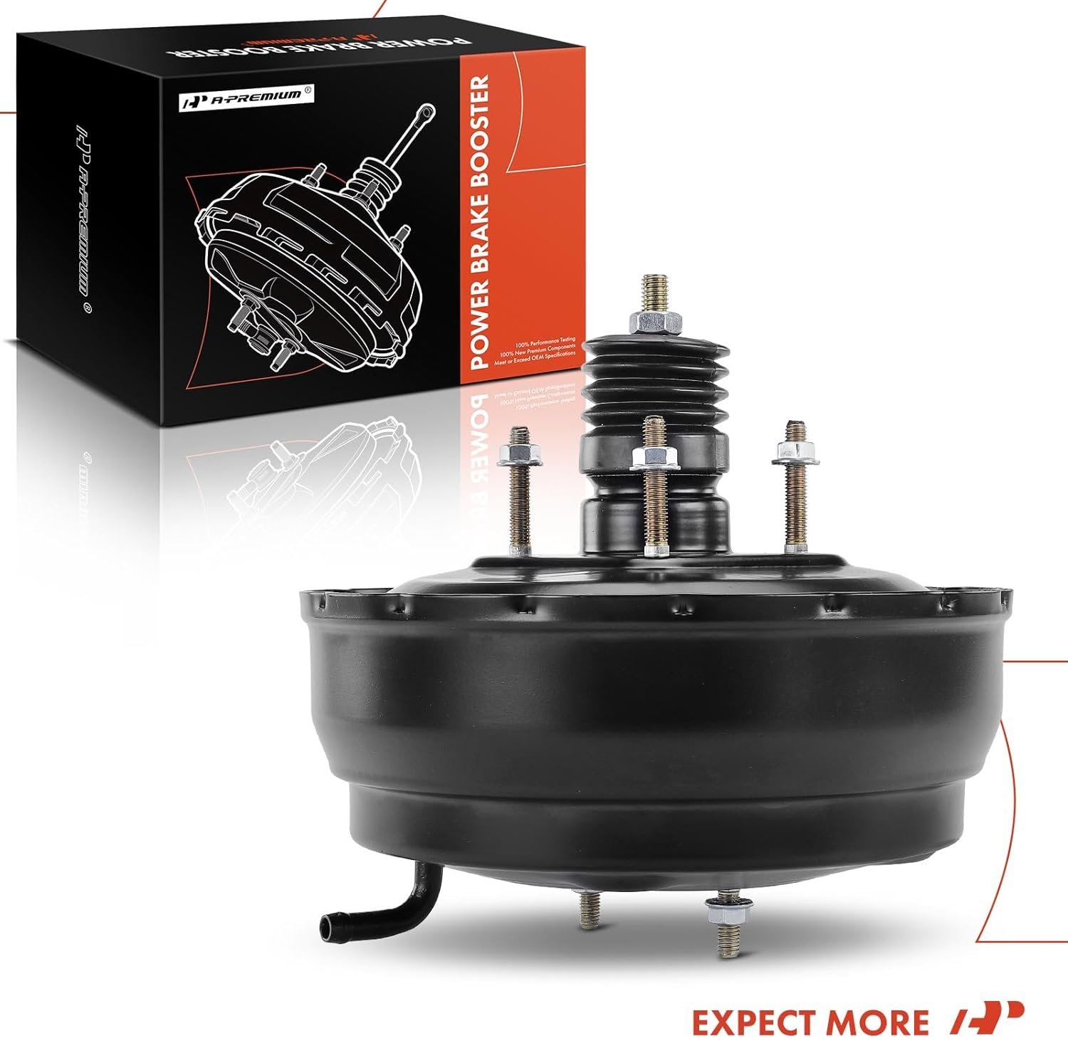A-Premium Vacuum Power Brake Booster Compatible with Kia Sorento 2007 2008 2009, 3.3L 3.8L, Without Master Cylinder