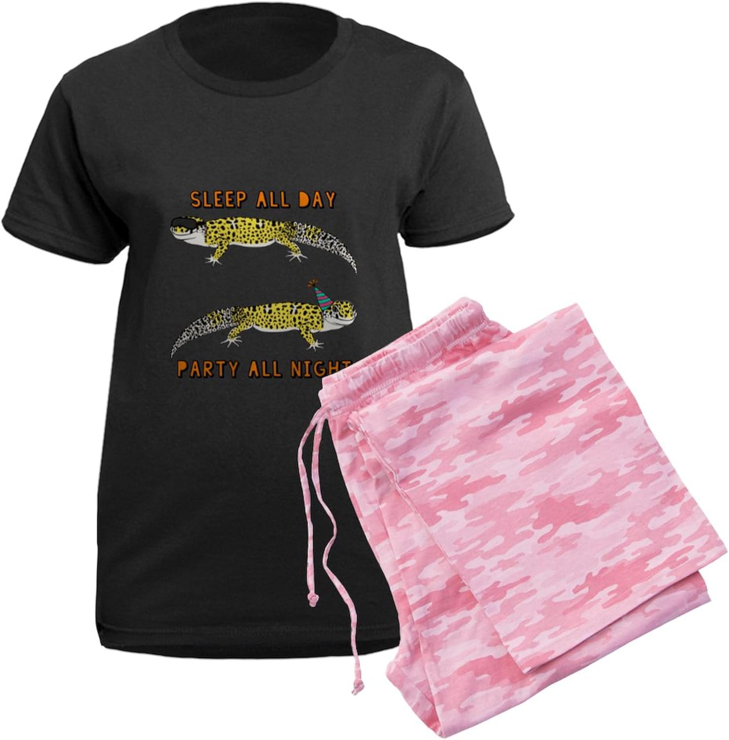 CafePress Sleep And Party Pajamas Womens Novelty PJ Sleepwear