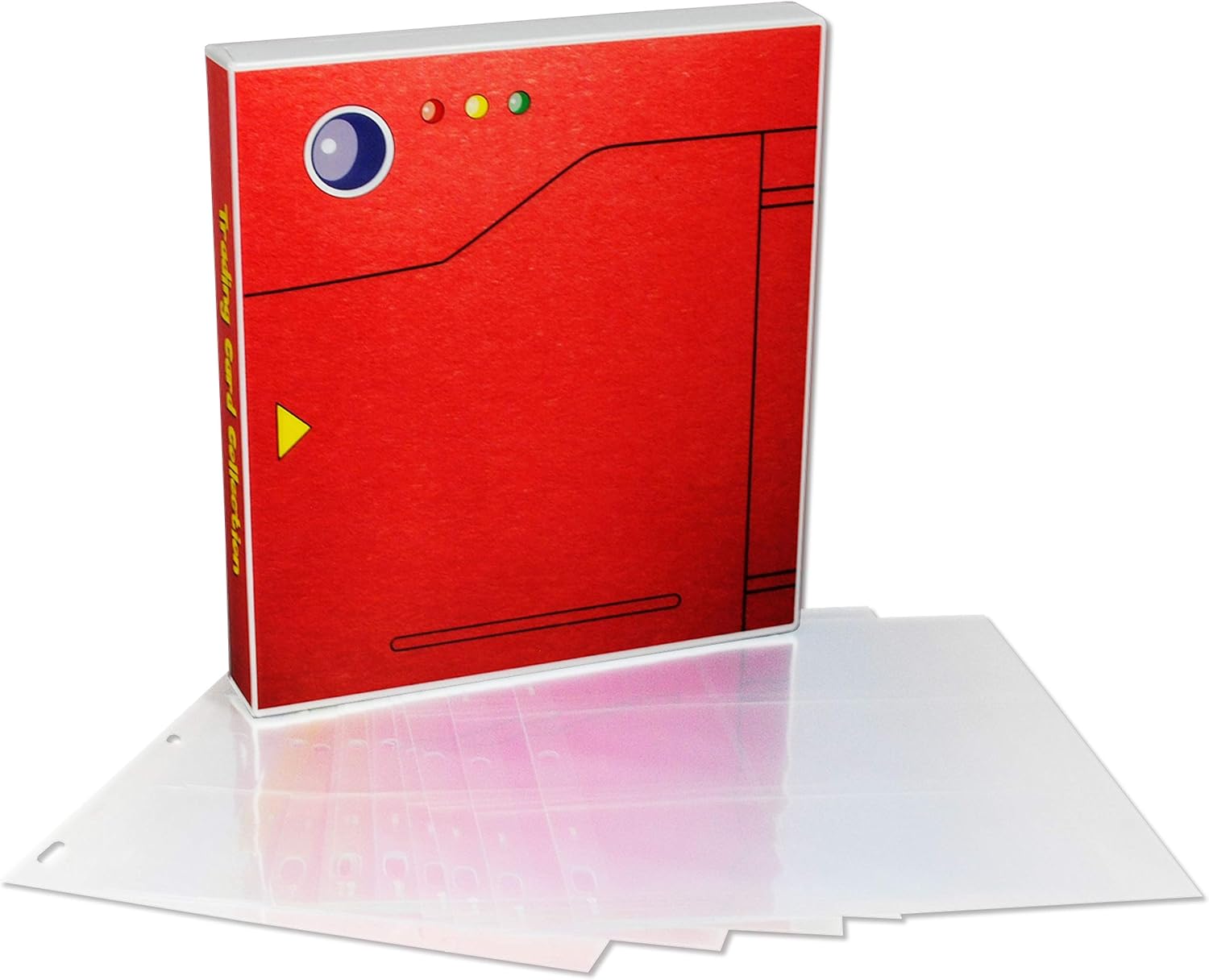 トレーディングカードストレージアルバム ポケモンカードゲーム用 トレーディングカード25枚付き 225枚収納 トレーディングカードストレージアルバム ポケモンカードゲーム用 トレーディングカード25枚付き 225枚収納