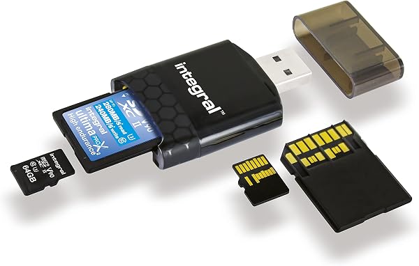 Integral UHS-II SD- und Micro SD Kartenleser USB 3.0 SD Kartenlesegerät - 1