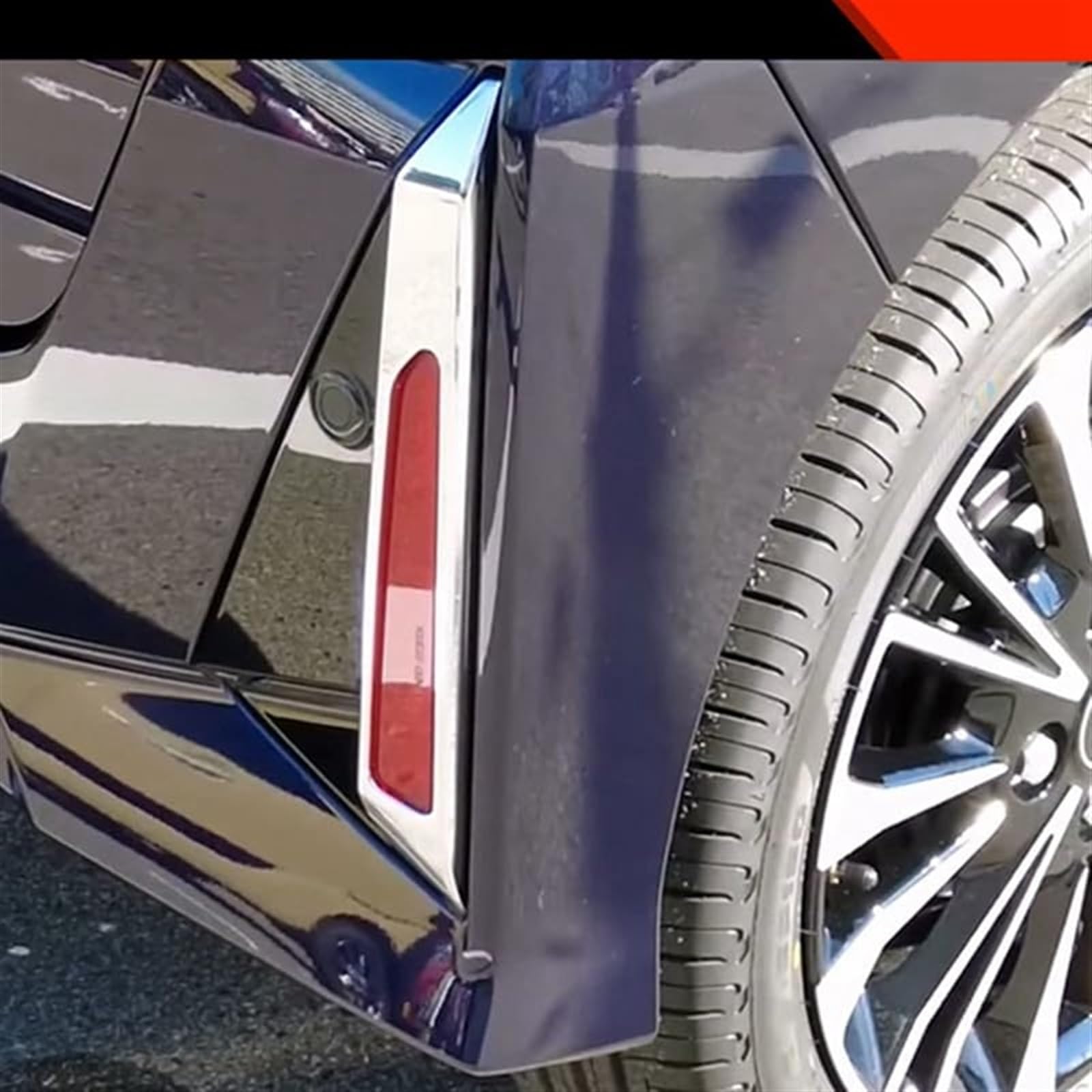 Rama tylnego światła przeciwmgielnego Osłona lampy przeciwmgielnej, do Daihatsu, Tanto Custom LA650S LA660S 2022-2023 Akcesoria samochodowe Listwa przeciwmgielna