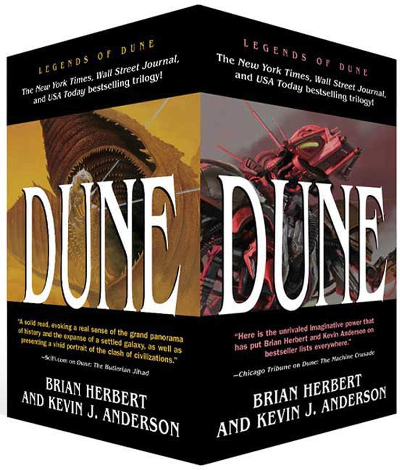 Legends of Dune Trilogy [Box Set] - (The Butlerian Jihad/The Machine Crusade/The Battle of Corrin) Mass Market Paperback – October 3, 2006