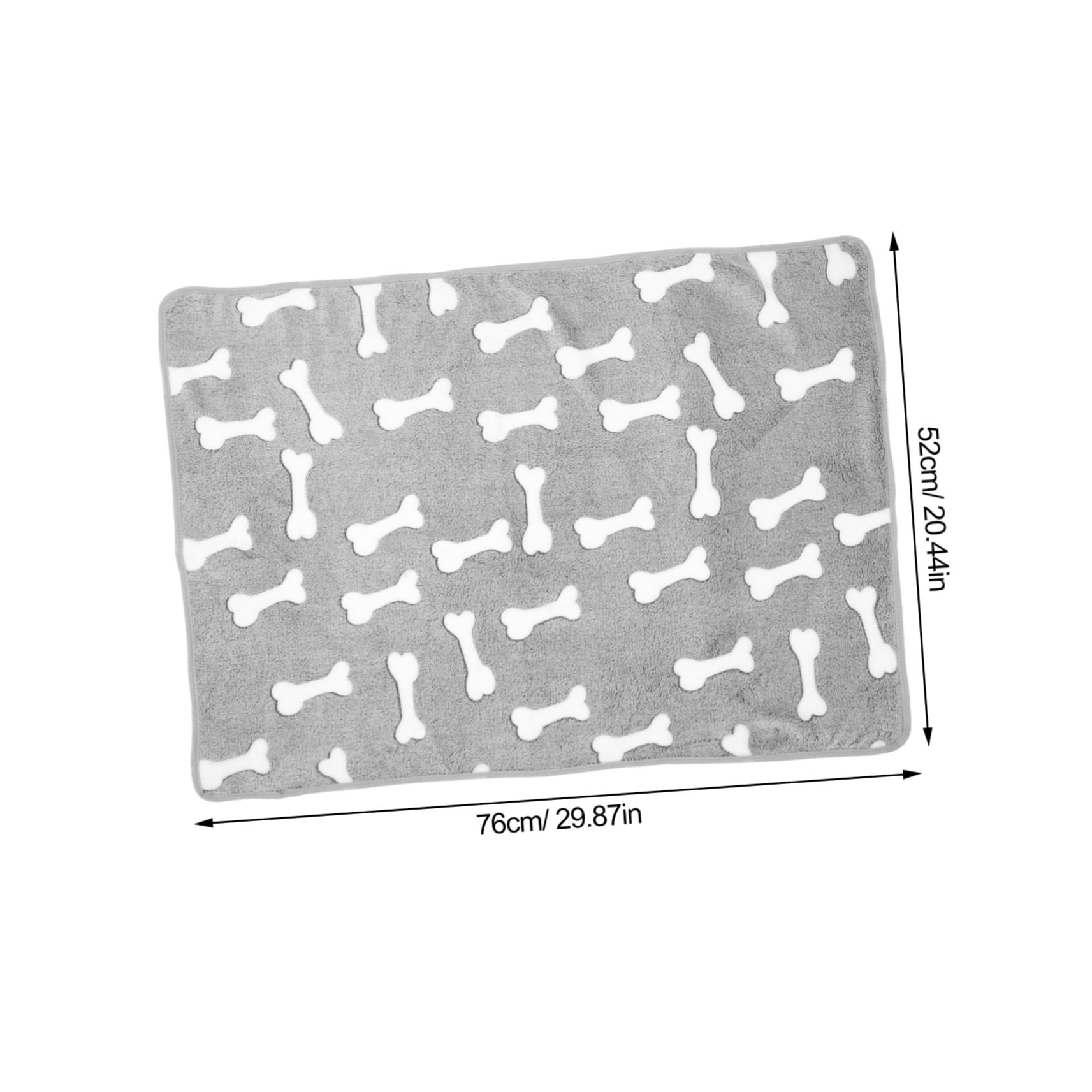 POPETPOP Lot De 5 Couvertures Chaudes pour Animaux De Compagnie en Polaire Tapis pour Chien Portable Doux Et Respirant Adapté À L'automne Utilisation Polyvalente