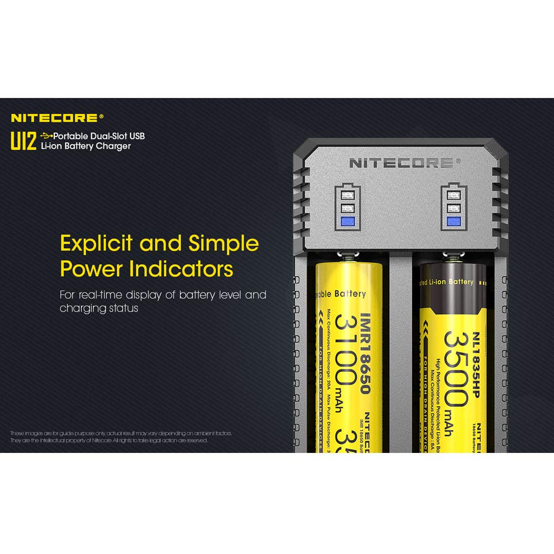 NITECORE CI2 Dual Channel Smart Fast Superb Charger Compatible With Types Of Li - Foto 13