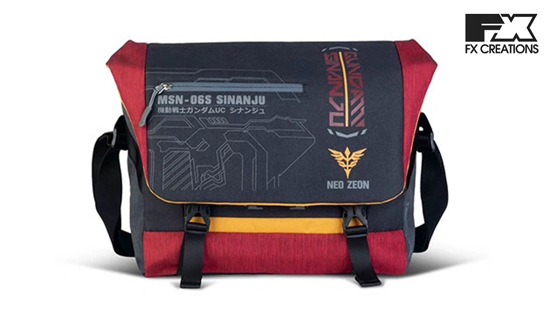 Amazon.com: GundamUC SINANJU Messenger Crossbody Shoulder Bag by