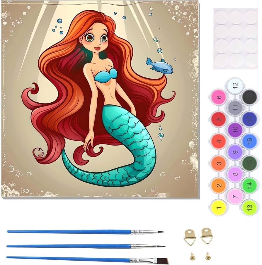 油絵　ペインティング オイルペイントアート「ドッグ ペインティング(Mサイズ