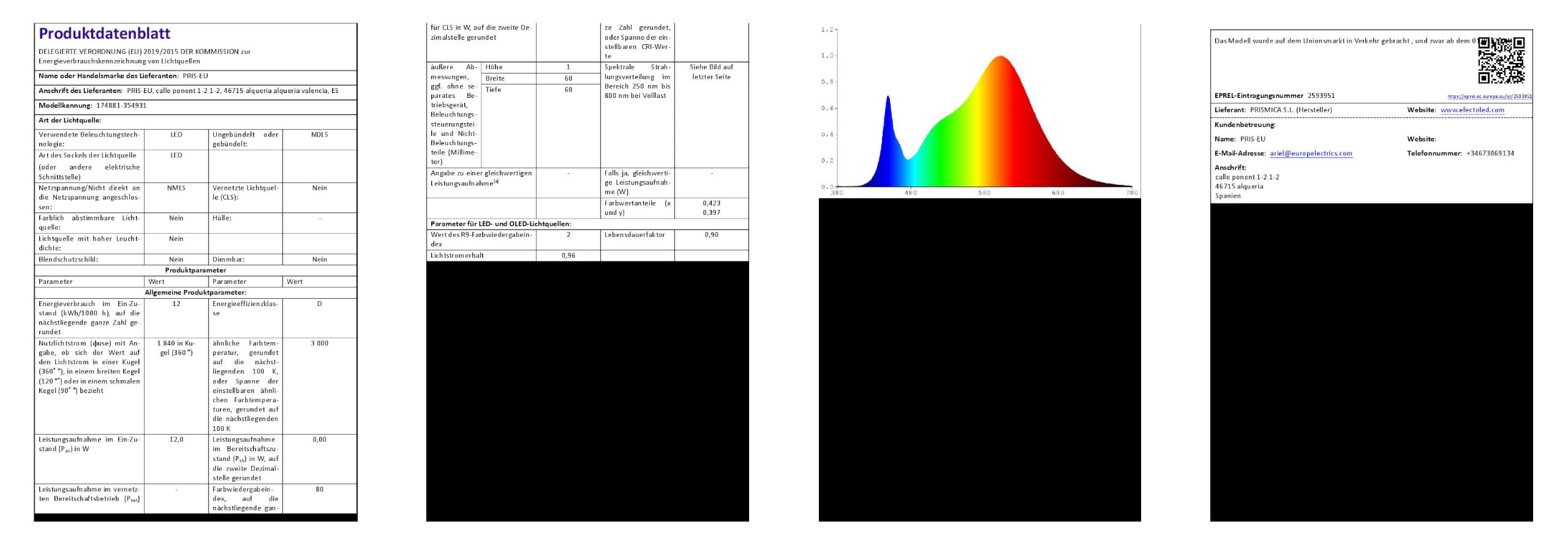 LEDKIA Baliza Exterior LED 12W Superficie Pie 60cm Salor CCT 2700K - 3300K
