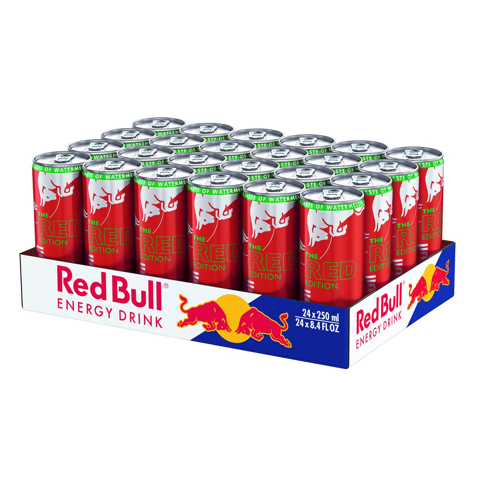 Red Bull Energy Drink, Watermelon, Red Edition, 8.4 fl oz (24 Pack