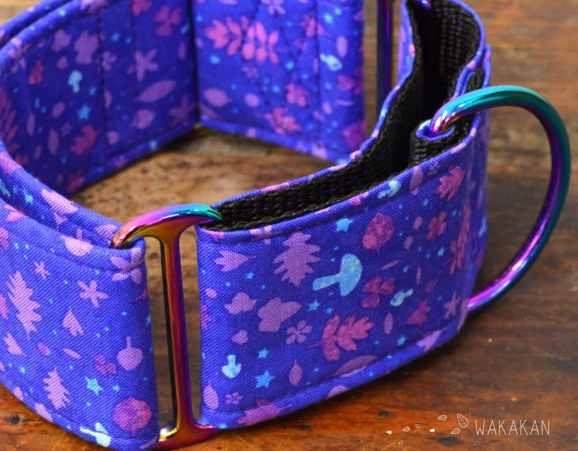 Collar Martingale Para Perro: Magical, Hecho a Mano en España por Wakakán