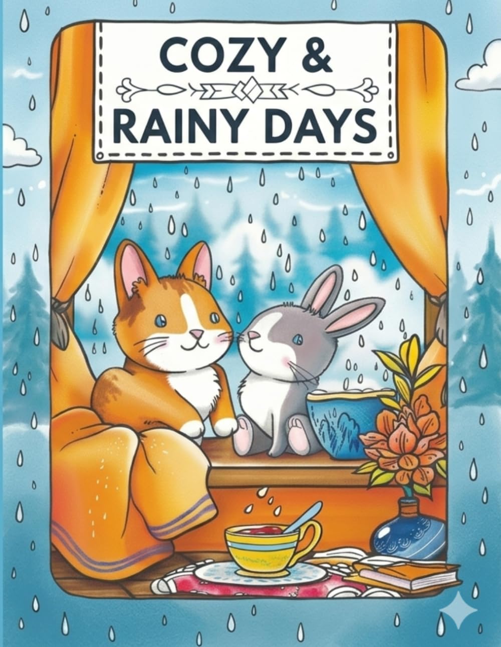 Cozy Rainy Days: A Relaxing Hygge Escape with Calming Stories, Gentle Moments & Peaceful Rainy Vibes: Cozy Rainy Days: Hygge Stories for Relaxation, Calm Nights & Rainy Mood Lovers