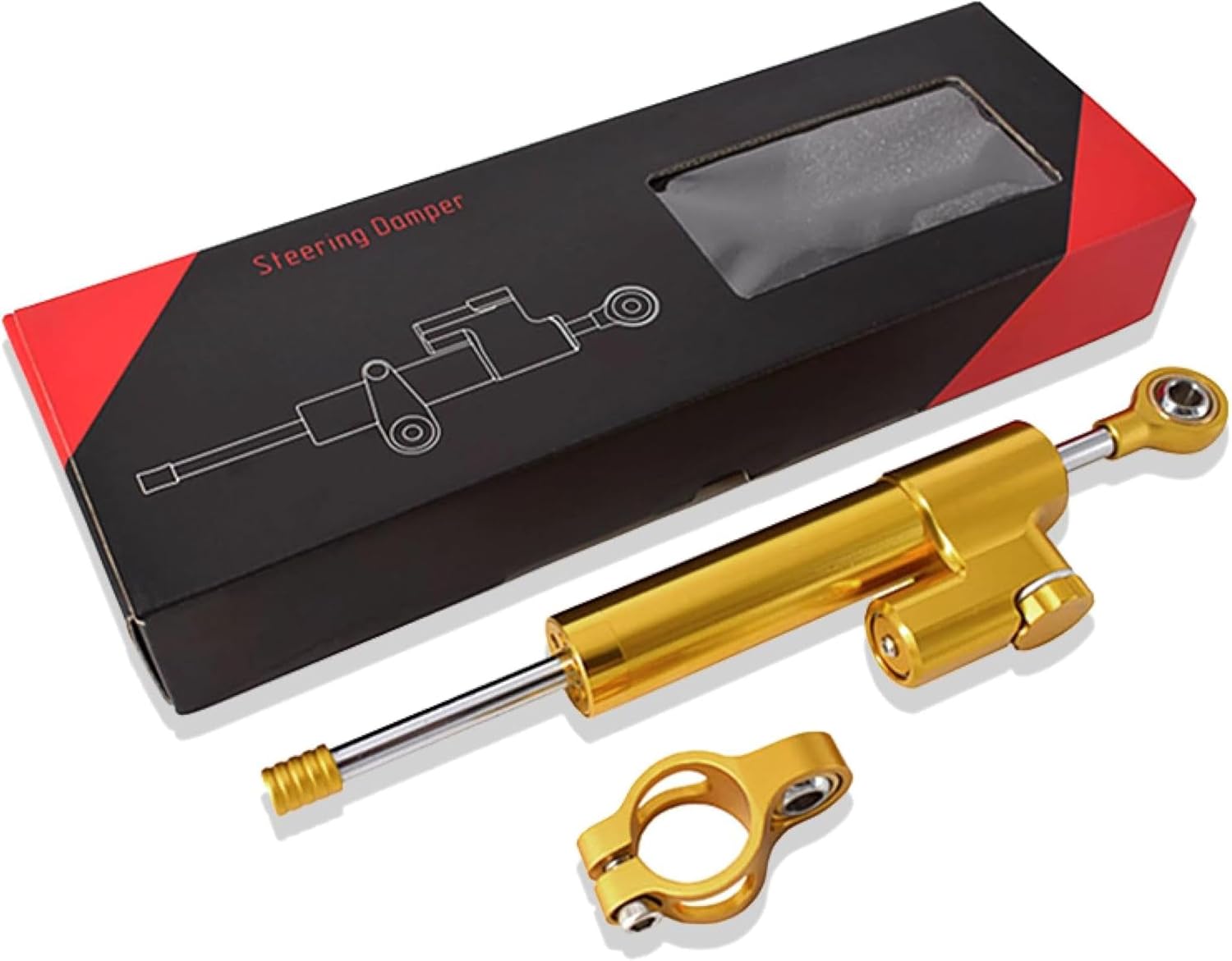 Motorcycle steering damper For WR125R WR 125R Directional Stabilizer Linear Motorcycle Steering Damper Stabilizer Motorcycle Steering Stabilize Damper