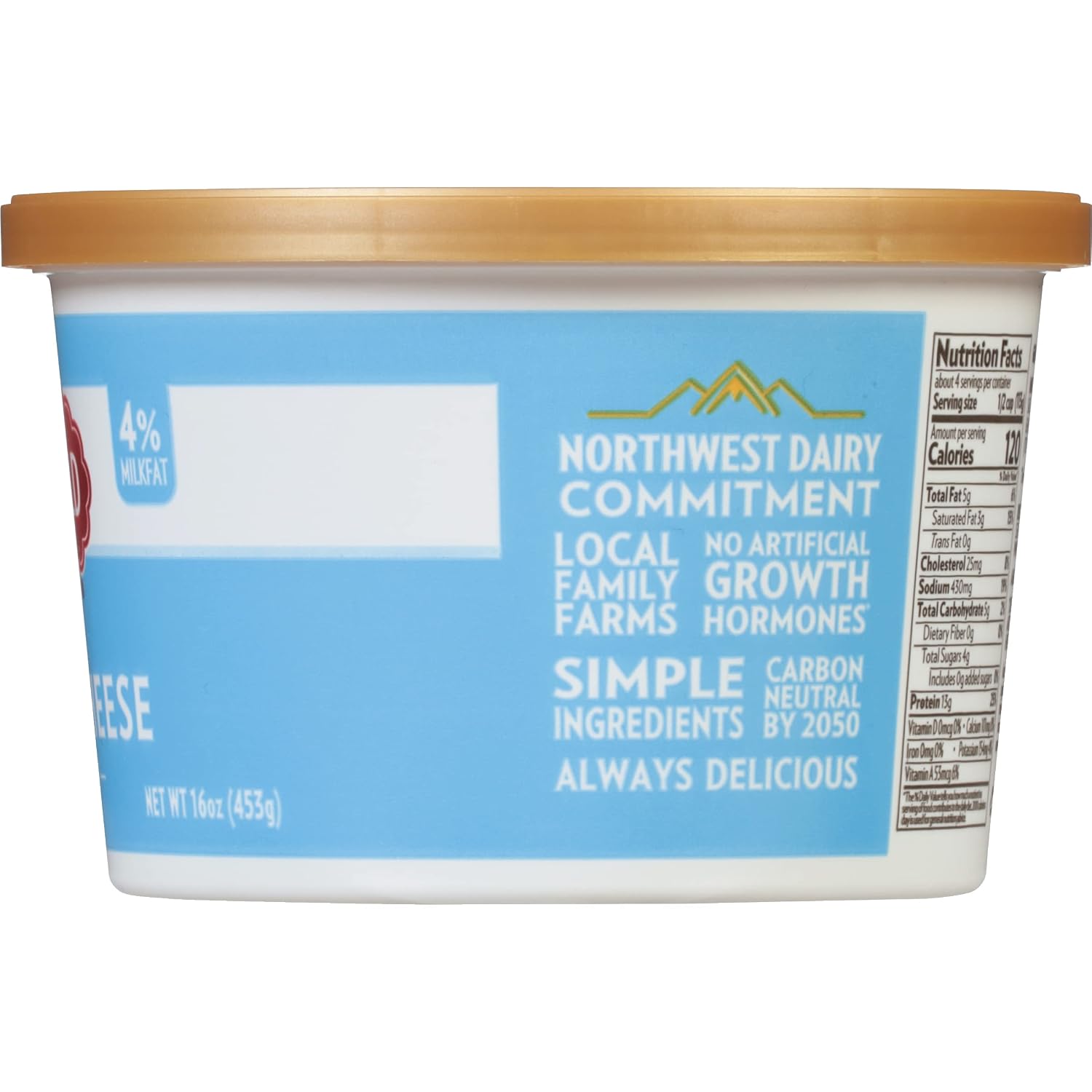 Darigold, Small Curd Cottage Cheese, 16 oz