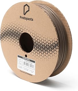 Protopasta 3D Printer Filament | PLA Filament 1.75mm | Matte Fiber HT PLA Walnut Wood | 500g Spool