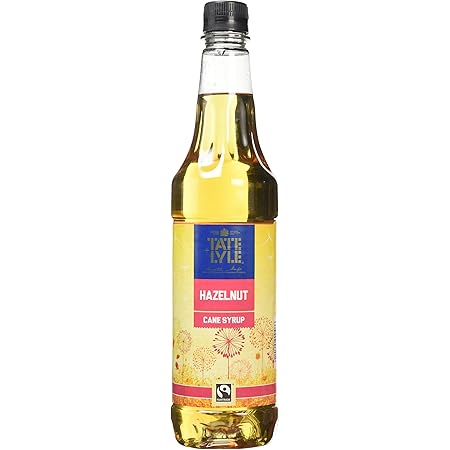Tate & Lyle Fairtrade Hazelnut Syrup 750ML