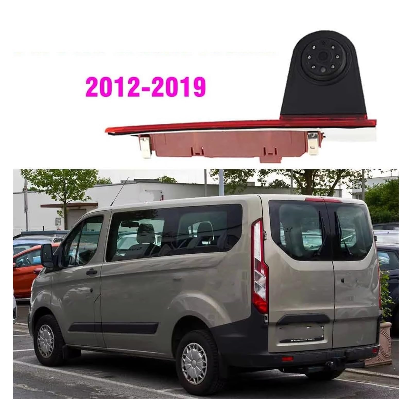 Rückkamera Auto Für Ford Für Transit Für Nach 2012-2019 Auto Umkehr Rückansicht Kamera 3rd Bremslicht Nachtsicht