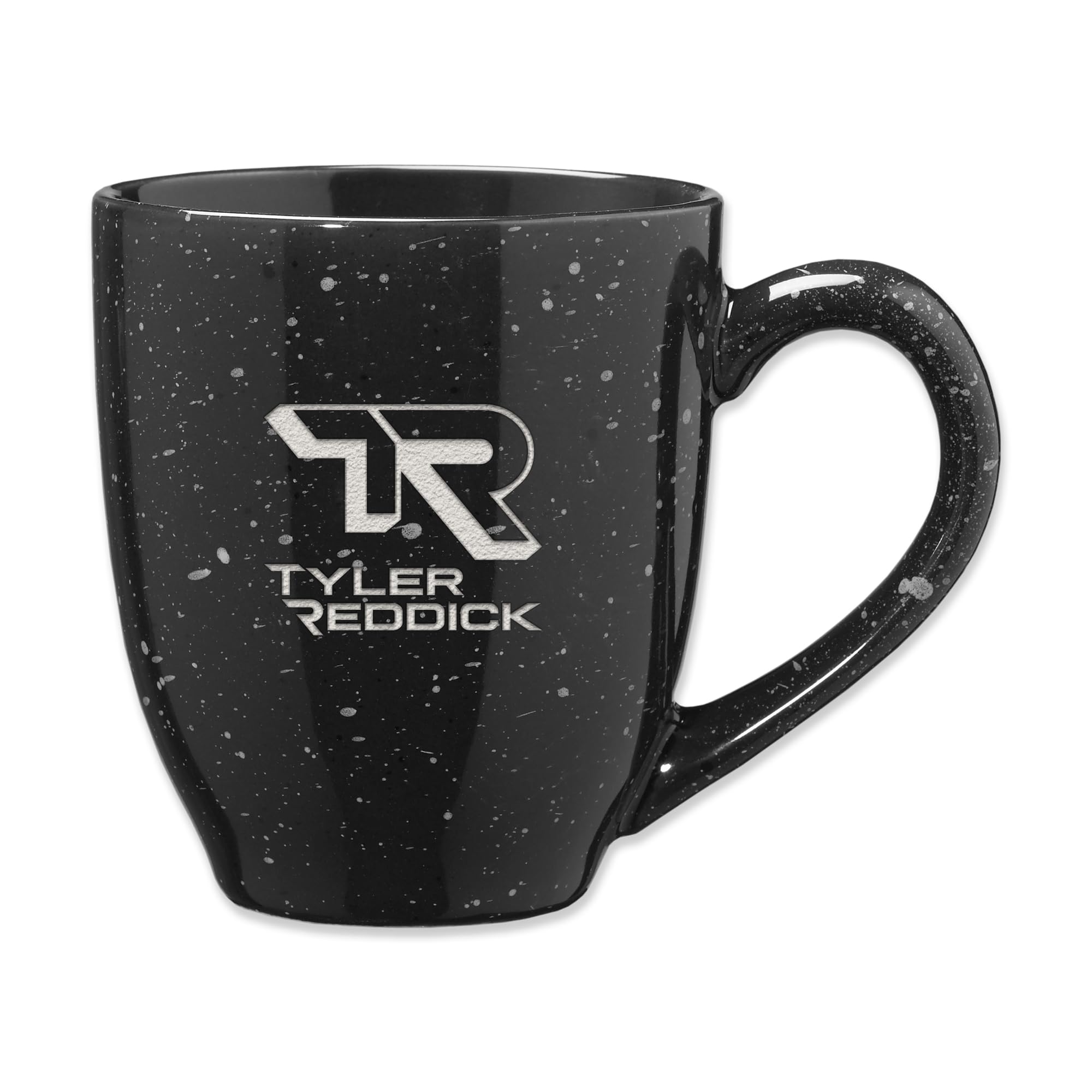Rico Industries NASCAR Racing 16 oz Team Color Laser Engraved Speckled Ceramic Coffee Mug