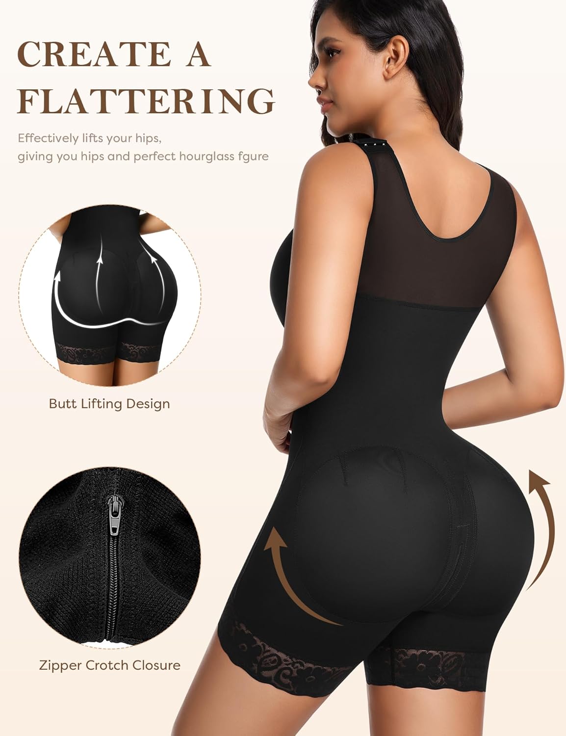 Fajas Colombianas Moldeadoras,Faja Body Shaper Tummy Control,Full Body Shapewear for Women - Image 2