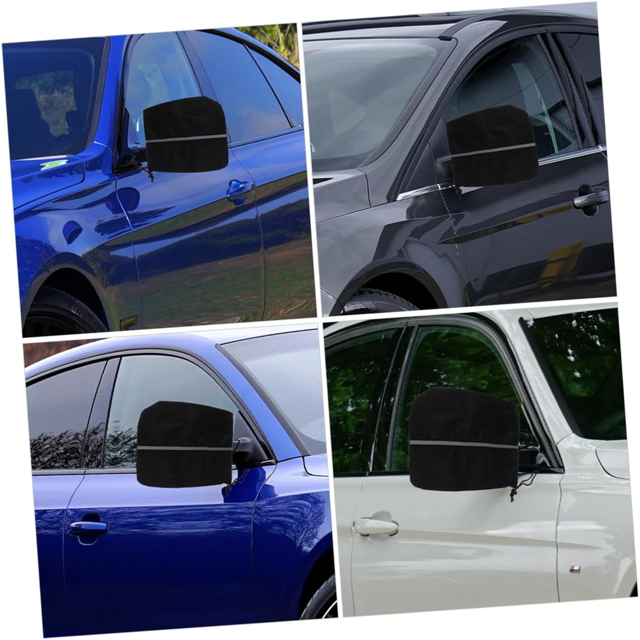 Gatuida 2pcs Car Side Mirror Protective Rearview for Rain Stylish Design for Vehicles