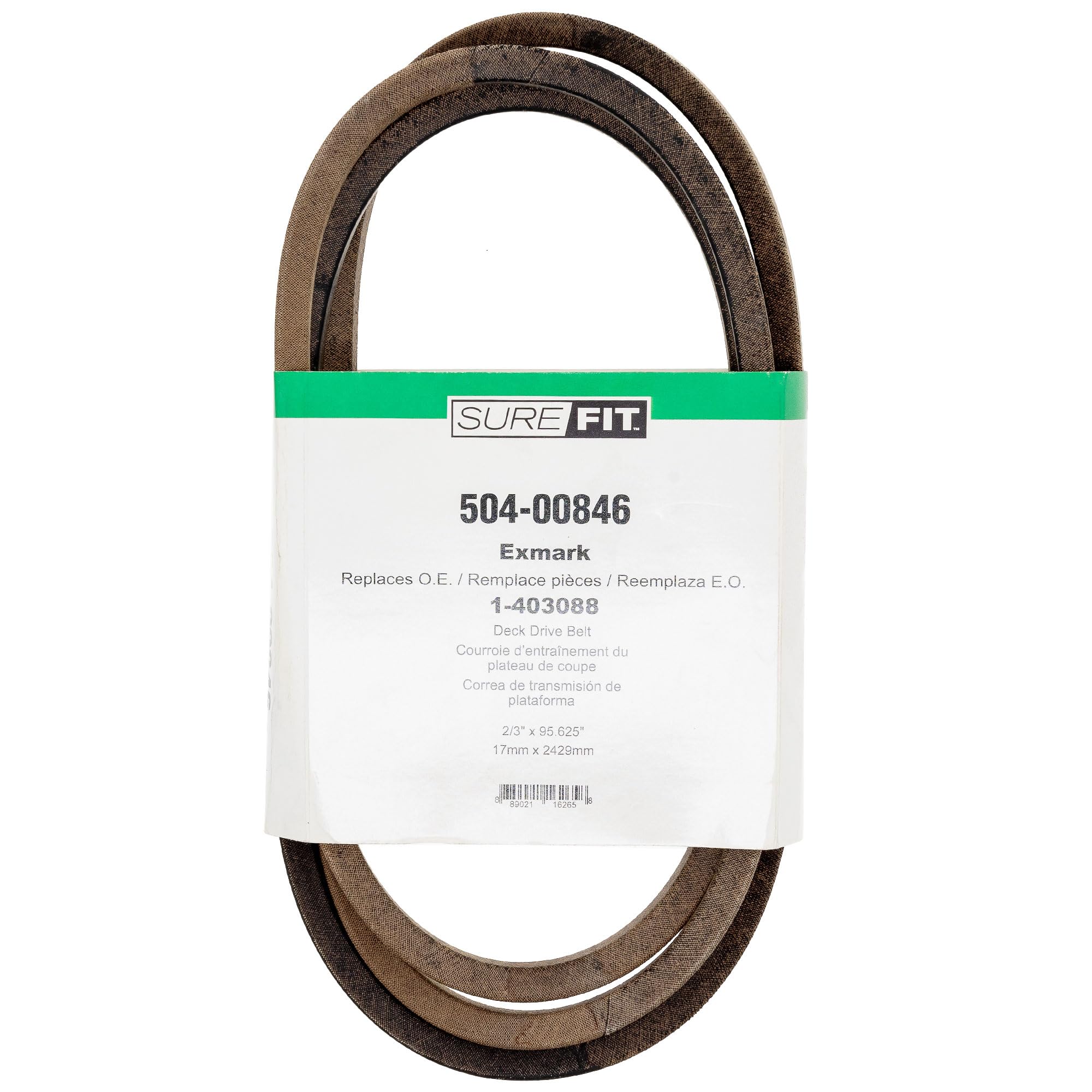 Amazon.com: SureFit Deck Drive Belt Replacement for Exmark 1