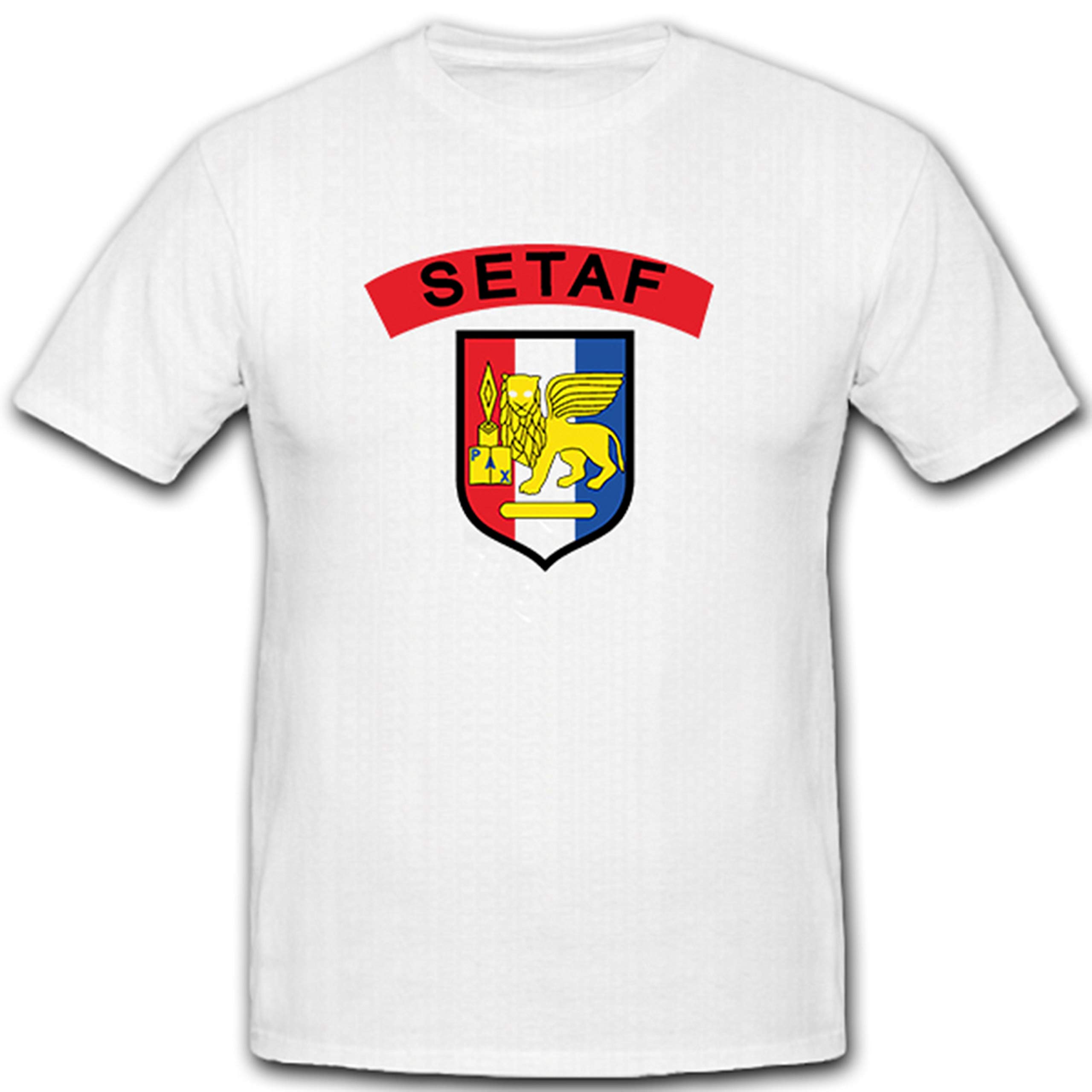 Southern European Task Force SETAF T-Shirt #7714 - White - XXX-Large