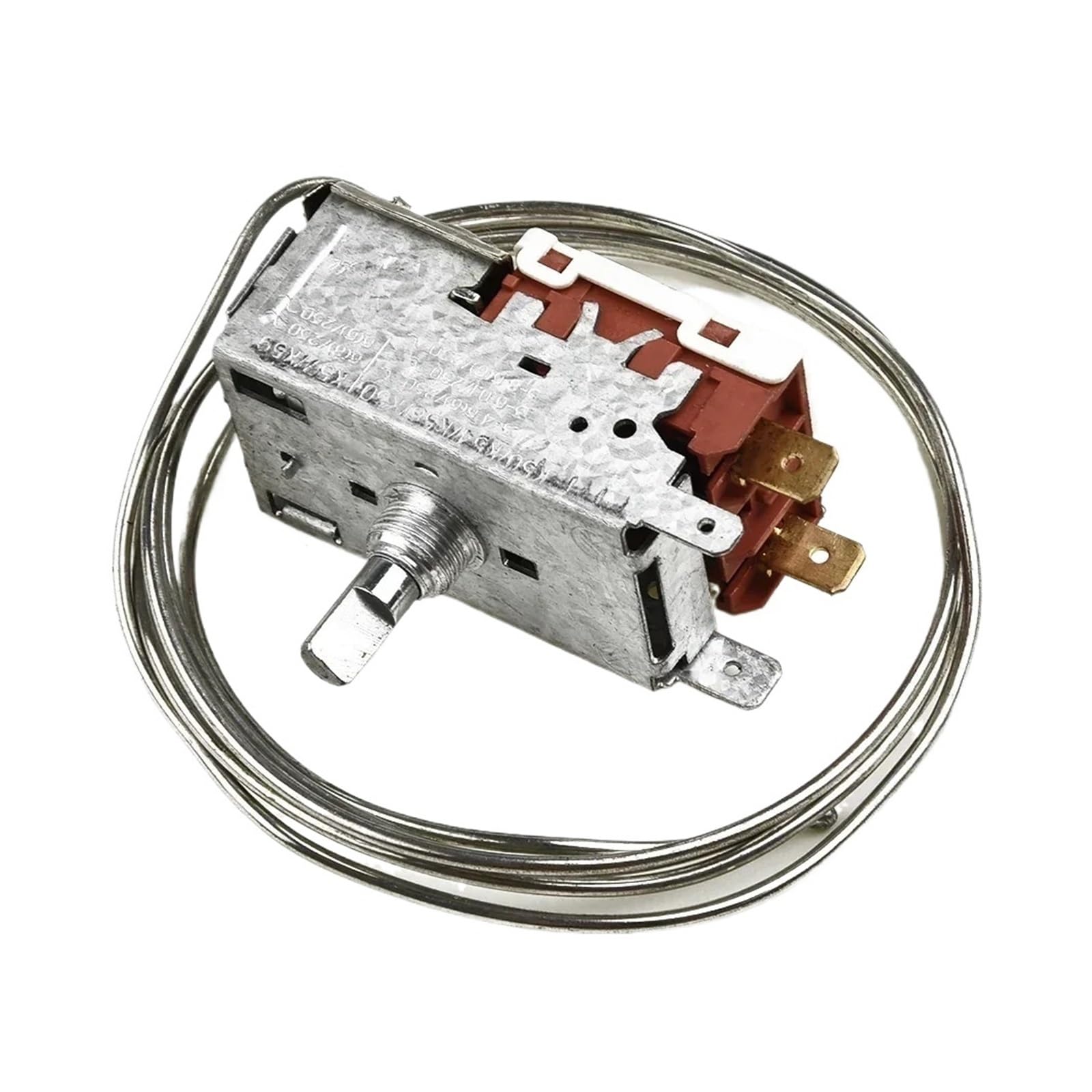 Fkymx 1Pcs Refrigerator Thermostat Refrigerator Thermostat Temperature Control Switch Controller For Freezer 115V 60Hz 75A