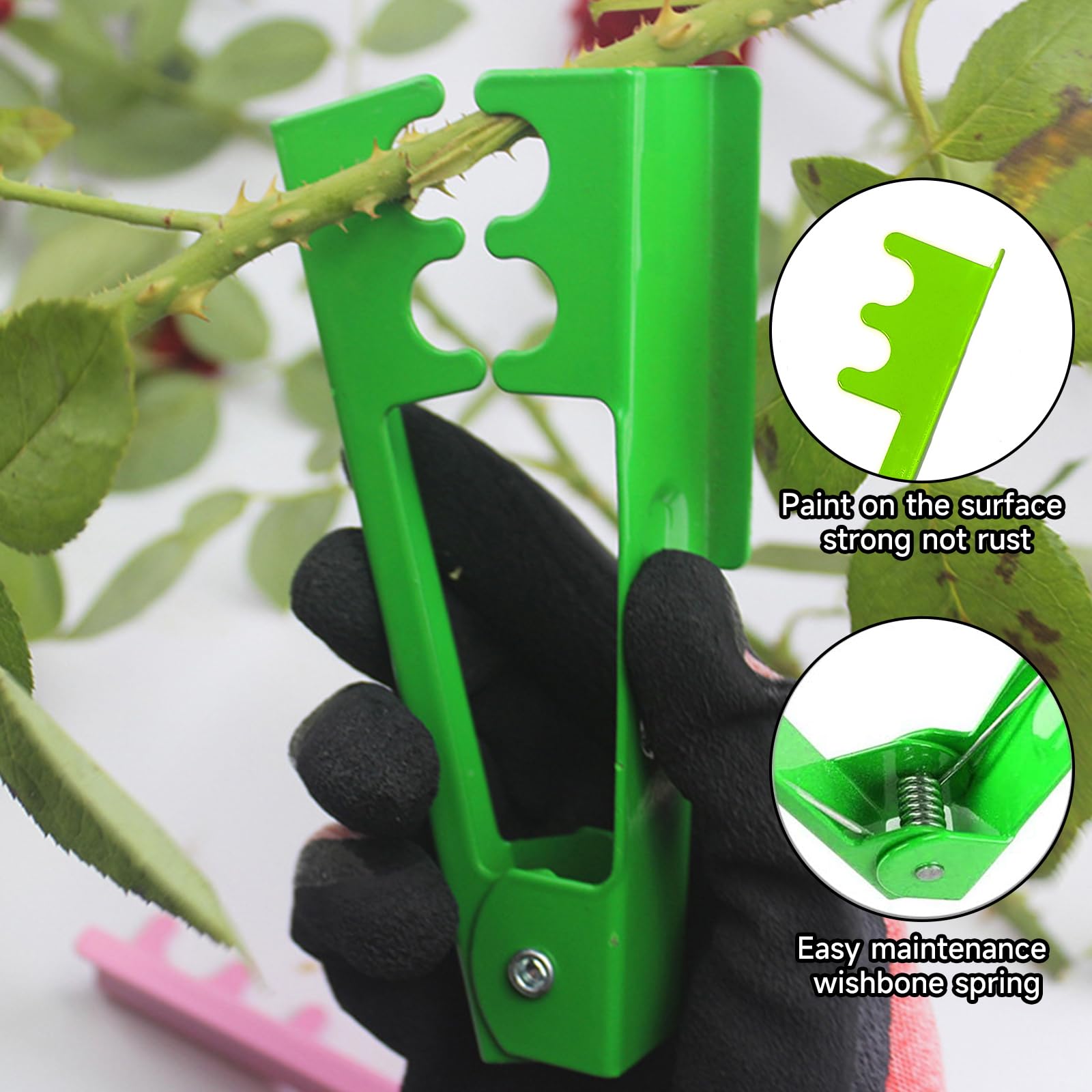 2er-Set Rosen-Dornenentferner – Effizientes Werkzeug Zum Entfernen Von Dornen & Blättern – Für Floristen, Gärtner & Blumenarrangements