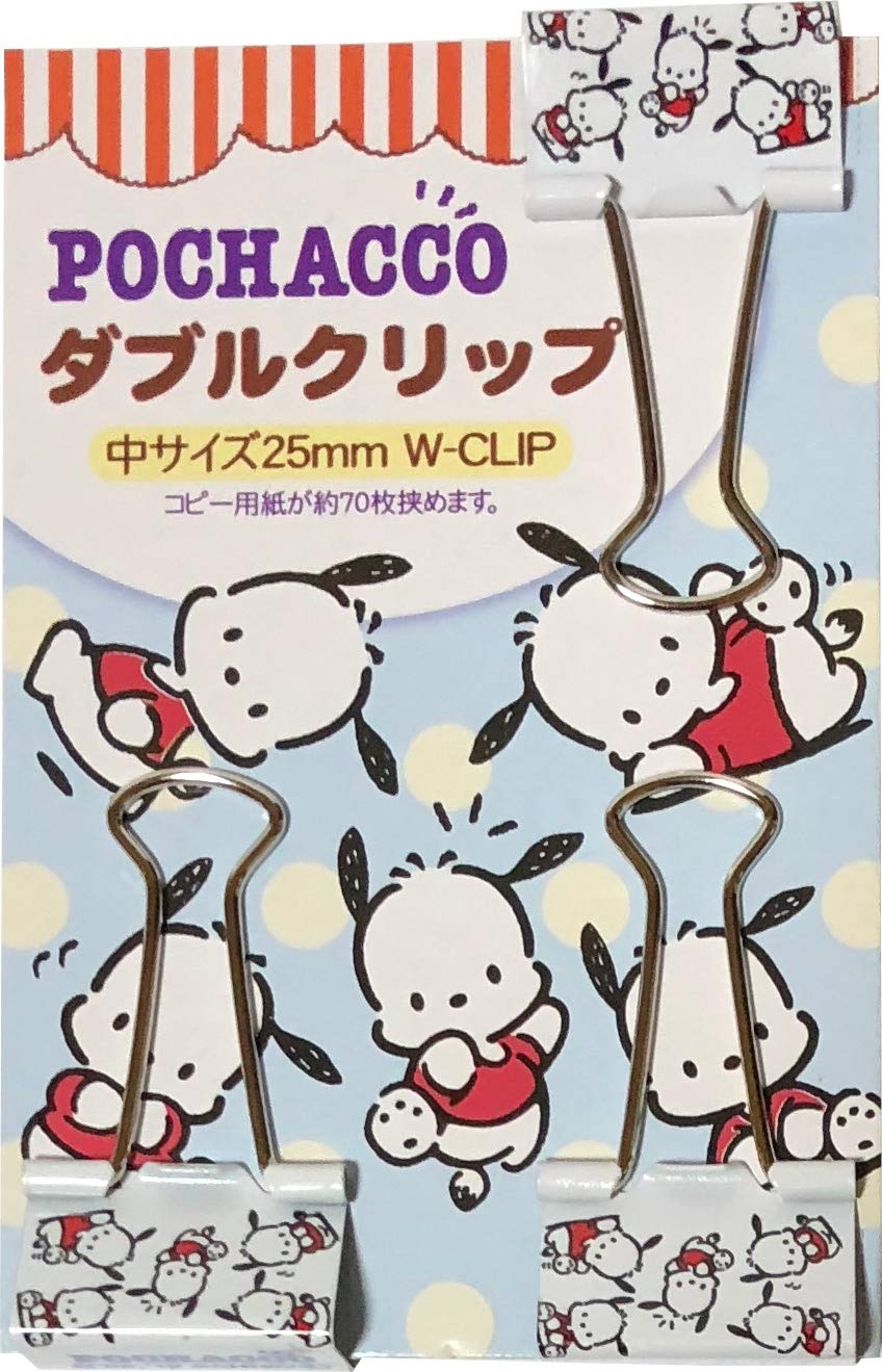Amazon | サンリオ ポチャッコ ダブルペーパークリップ 3個