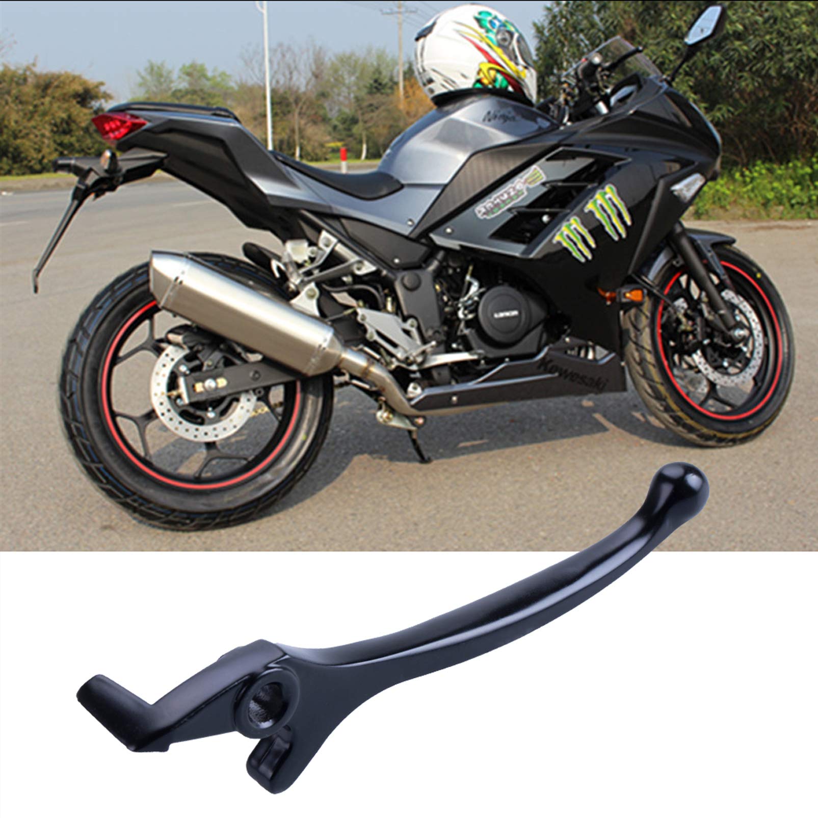 Palanca de freno de disco hidráulico derecha compatible con Taotao Roketa Apollo Peace SunL JCL Atm50 Chinese Dirt Pit Bike 50cc 70cc 90cc 110cc 125cc