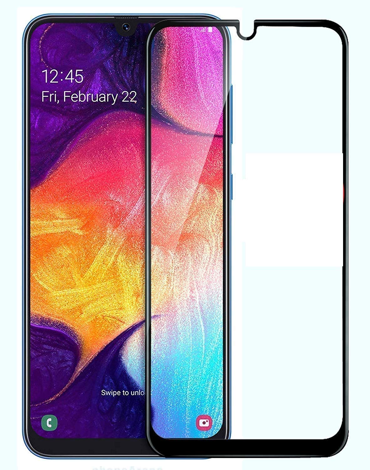 Military-Grade Tempered Glass Screen Protector Compatible for Samsung Galaxy A50 with Edge to Edge Coverage and Easy Self Installation kit (Samsung Galaxy A50)-image-17