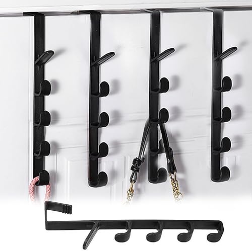 Ganchos para colgar sobre la puerta, paquete de 4 toalleros verticales para colgar sobre la puerta, ganchos para colgar sobre la puerta, gancho para