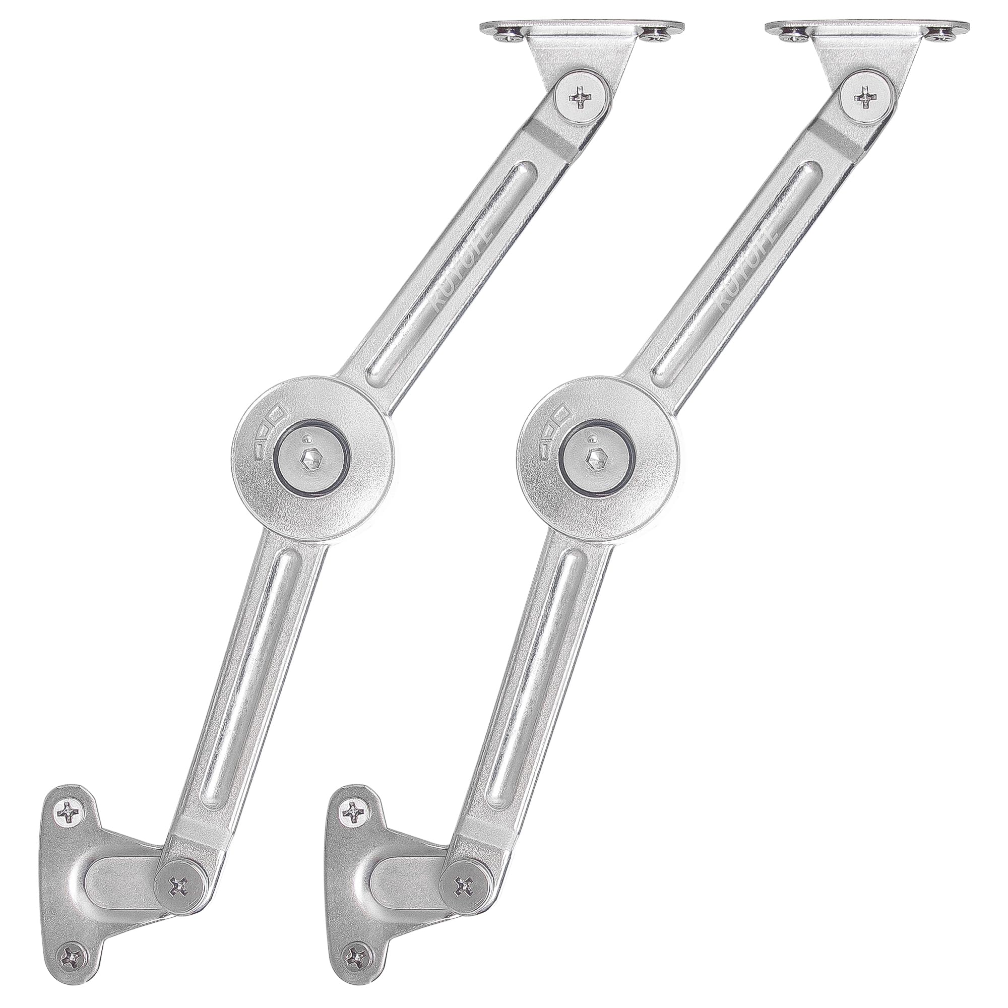 Heavy Duty Chest Hinges and Lid Support Soft Close for Toy Box for Cabinet Kitchen Wardrode Toy Chamber 2 Pack