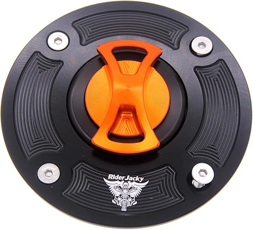 Miniatura 6 de Riderjacky Tapa del tanque de combustible para motocicleta sin llave para Suzuki HAYABUSA GSXR 1300 1999-2007, SV650SV650S 1992-2002, GSXR600
