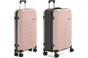 Flex 360 Carry-On Perfectly Foldable Luggage With No Wrinkles