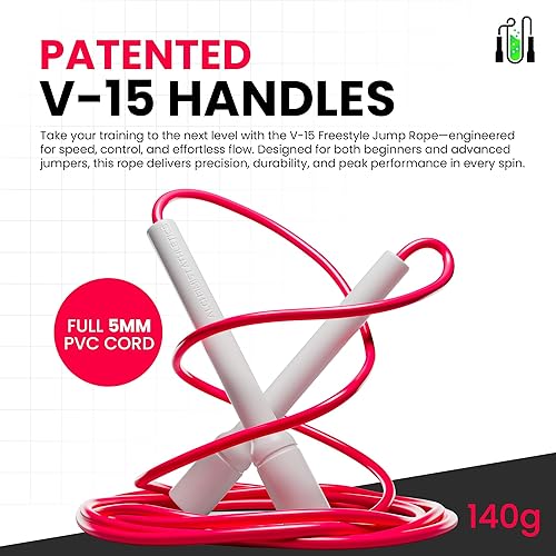 Miniatura 2 de Cuerda de saltar para fitness, cuerda de saltar ajustable de 10 pies para hombres, mujeres y niños, cuerda de saltar sin enredos con asas