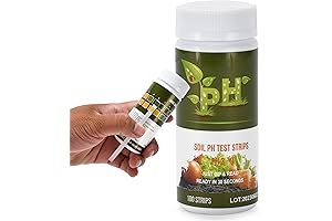 100 Strip pH Test Kit for Accurate Soil Results