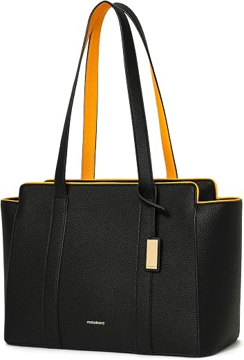 MOKOBARA The Sunflower Tote Bag | Lightweight for Daily use and Work with Luggage Sleeve and 14" Laptop Compartment for Wo...