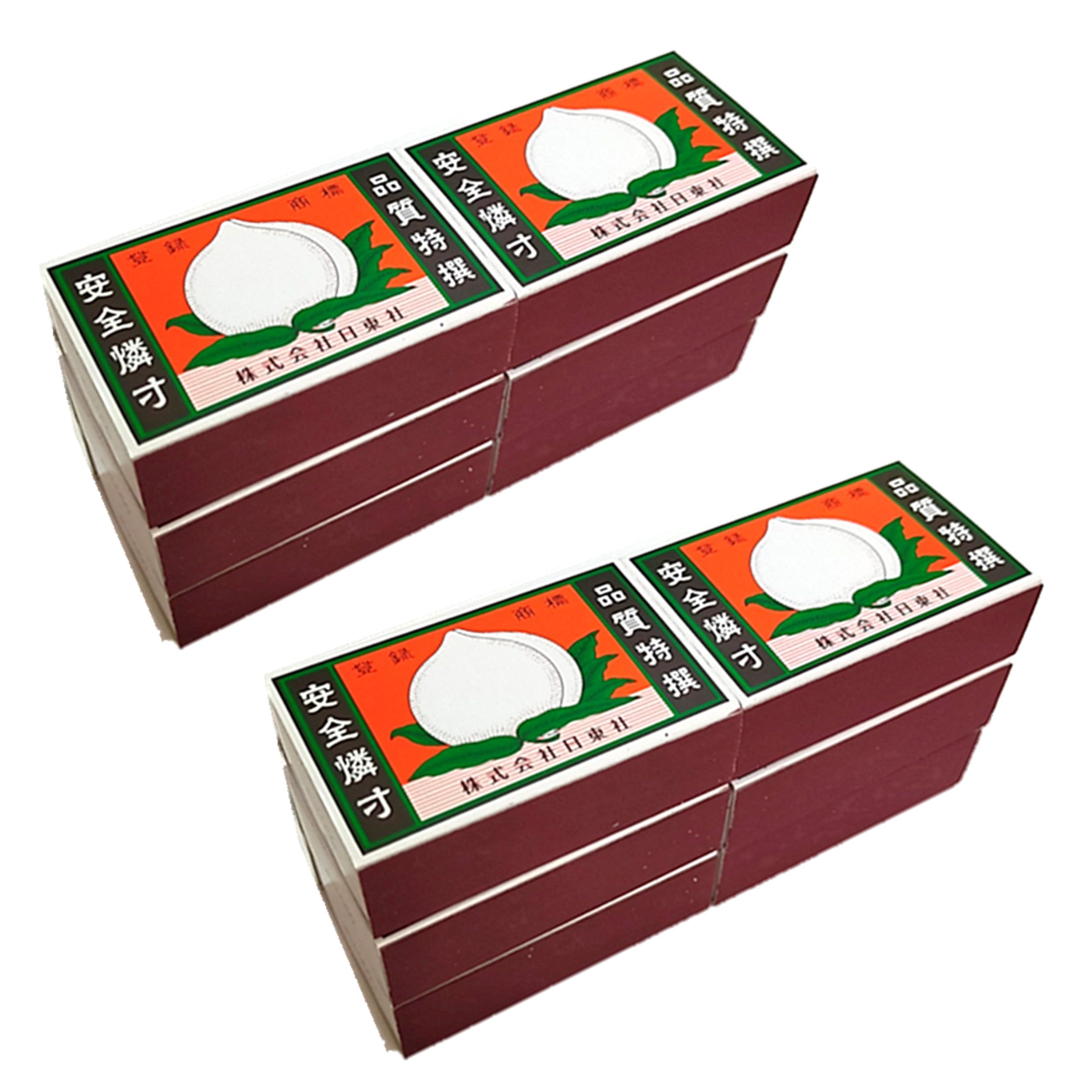 Amazon.co.jp: 【12箱セット】家庭用マッチ 並型 桃印 まとめ買い 1箱