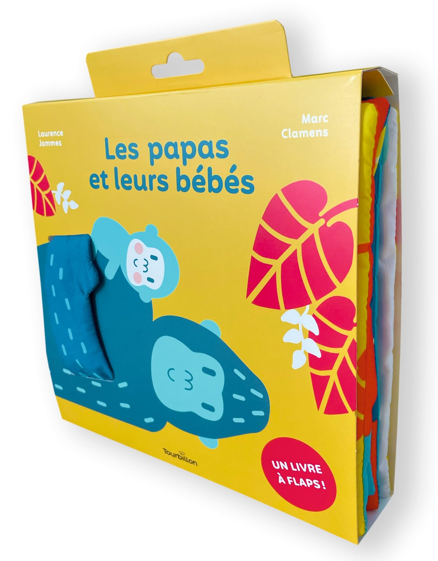 Les papas et leurs bébés: Un livre à flaps !