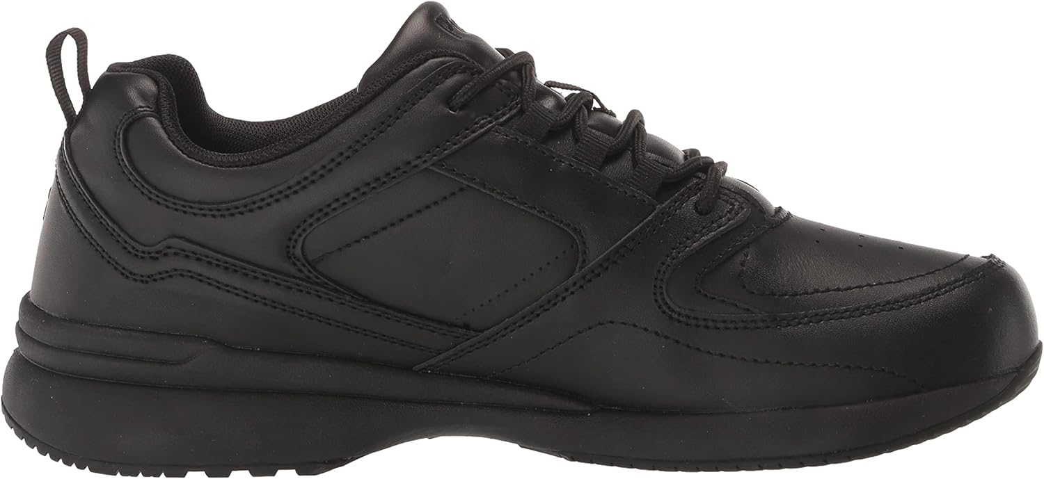 Propét Men's Life Walker Sport Sneaker, Black, 7.5 Wide - Image 6