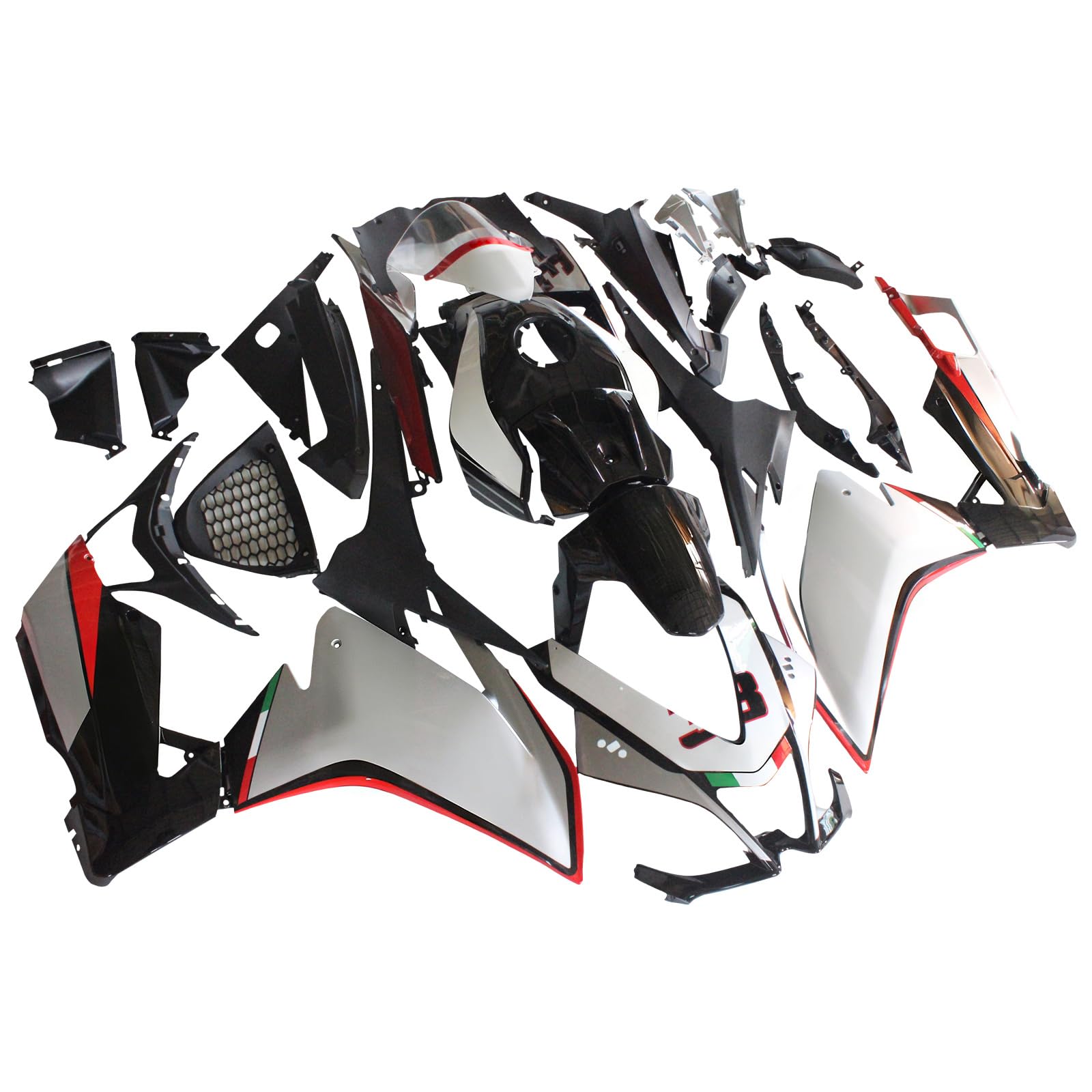 Kit de Carenado para Motocicleta con Cubierta de Carrocería Customizable Logo Patten para Aprilia RS4 125/50 2012-2016#104