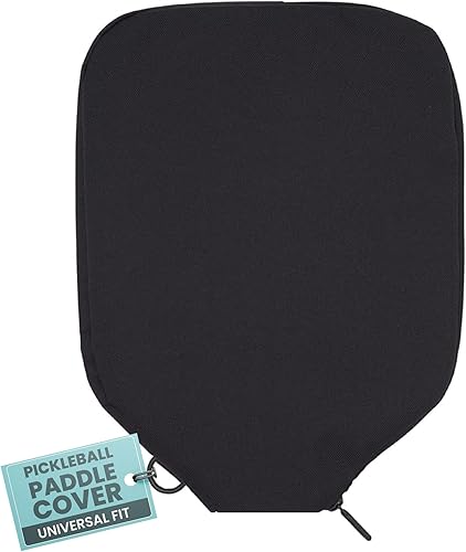Vista 85 de Palms-O-Aces Pickleball Paddle Sleeve Lightweight Padded Canvas Covers for Paddles Protective Racket Case with zipper Standard & Elongated