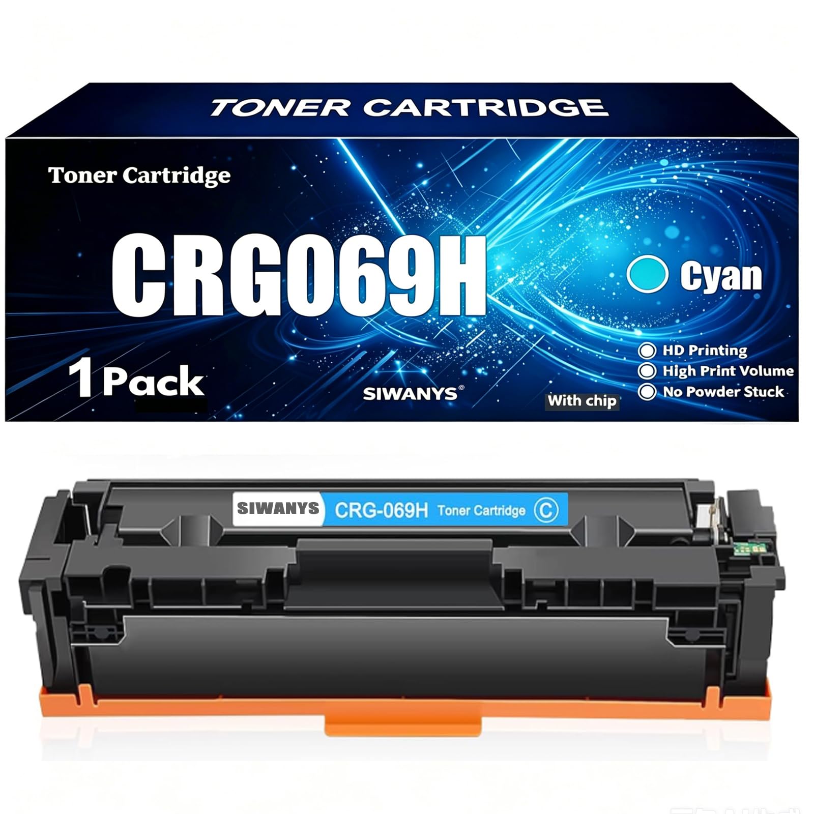 CRG069H Kaseta z tonerem do Canon LBP673Cdw LBP674Cdw MF751cdw MF752Cdw LBP674Cx MF753Cdw MF754cdw MF755Cdw, żółty 5500P z chipem
