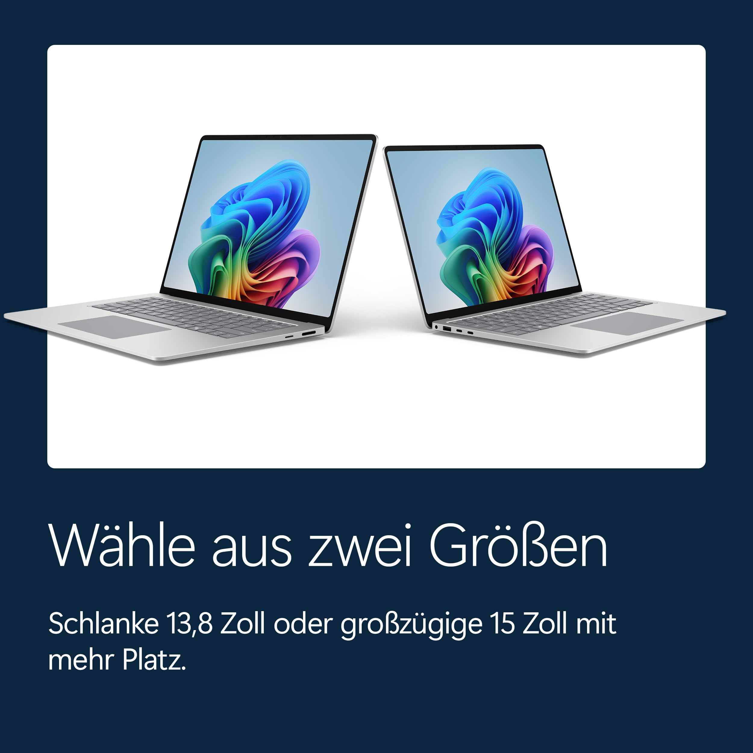 Microsoft Surface Laptop, 15" | Snapdragon X2 Elite | 16GB RAM, 512GB SSD | 15" LCD Touchscreen | Copilot+ PC | Platin | Windows 11 Home | Neuestes Modell (8. Edition)