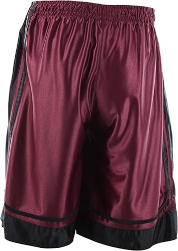 Miniatura 5 de Pantalones cortos de baloncesto para hombre con bolsillos con cremallera